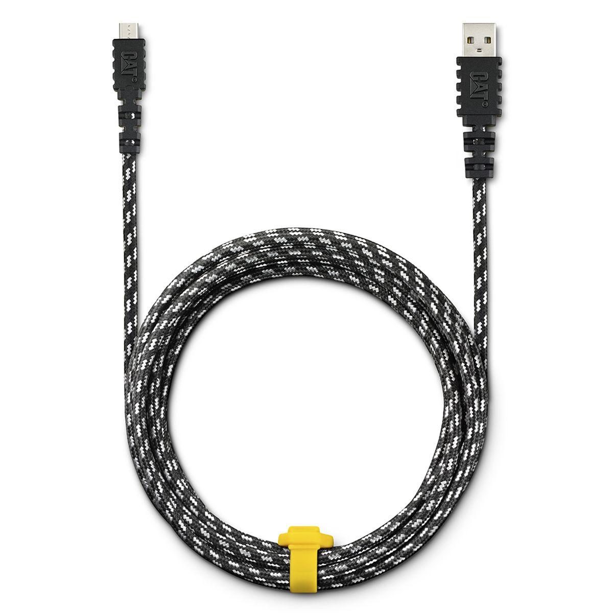 CAT - Cable Carga y Datos CAT Resistente USB a MICRO-USB 3 Metros