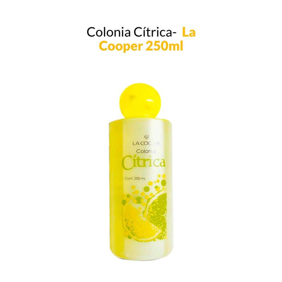 GENERICO - Colonia Cítrica La Cooper x 250ml