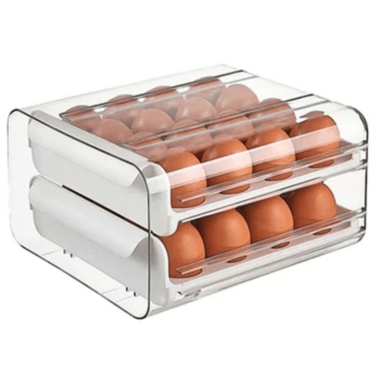 OEM - Organizador de Huevos Dispensador Acrílico Para 32 Huevos