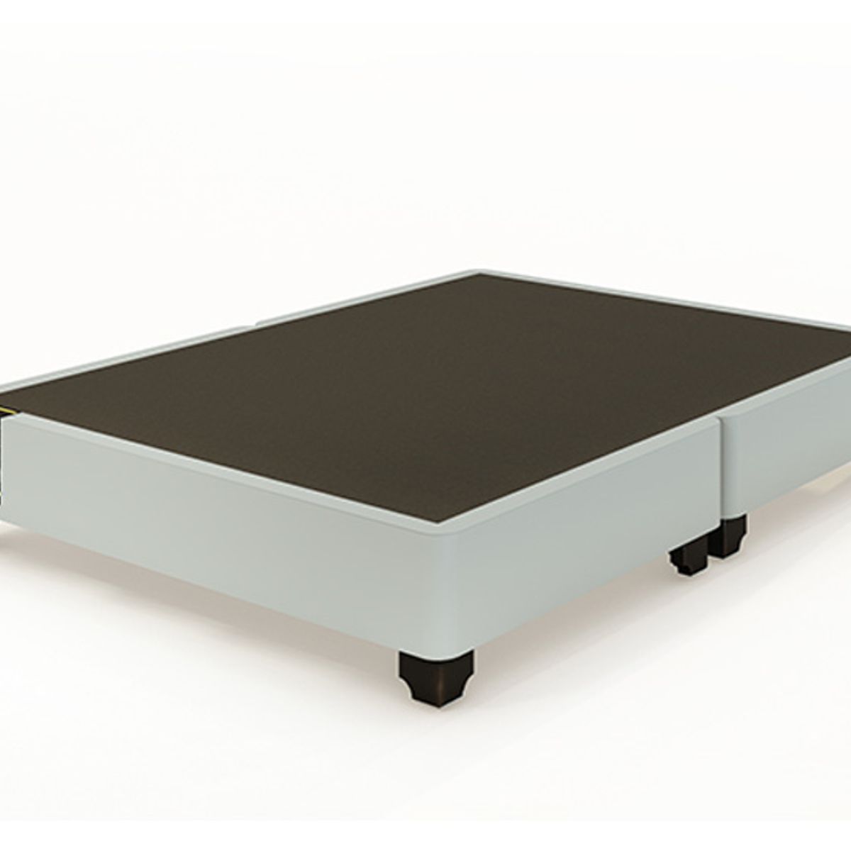 BARAKA HOME - Base De Cama Luton Queen Europeo 160 x 200 2 Piezas - Gris Claro