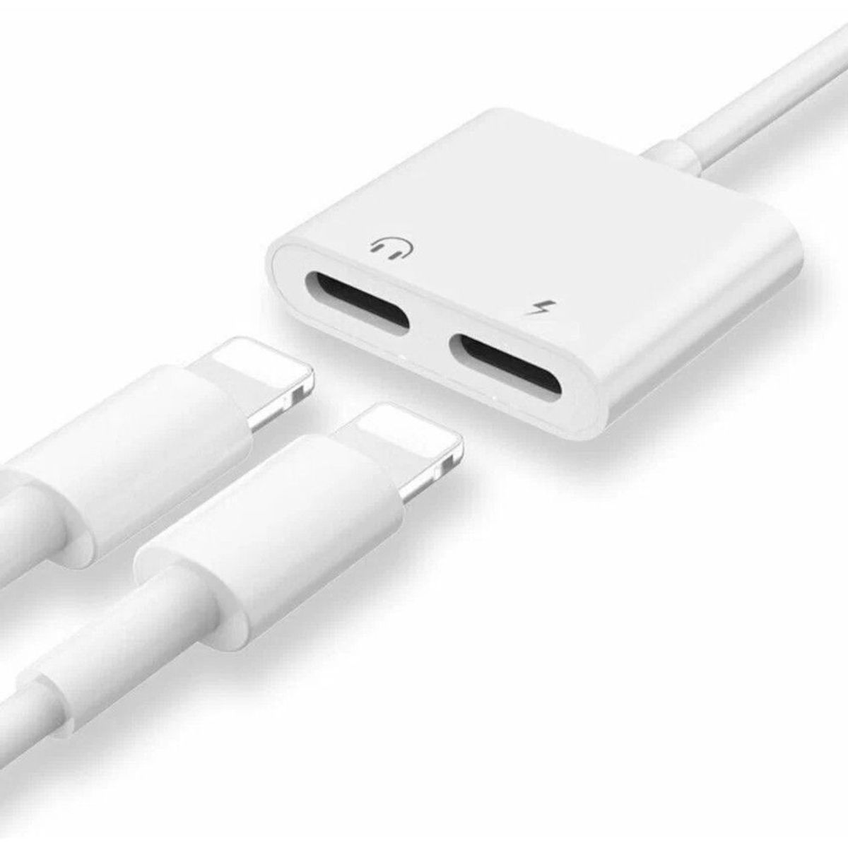 XO - Adaptador Conector XO-NB172A Lightning a Doble Lightning