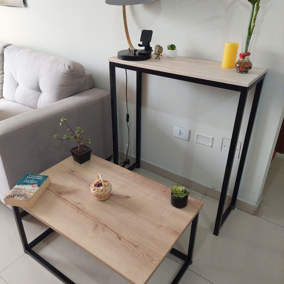 GENERICO - Mesa de centro industrial duna