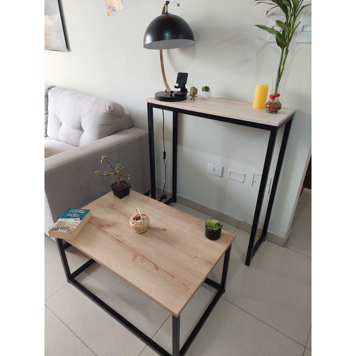 GENERICO - Mesa de centro industrial duna