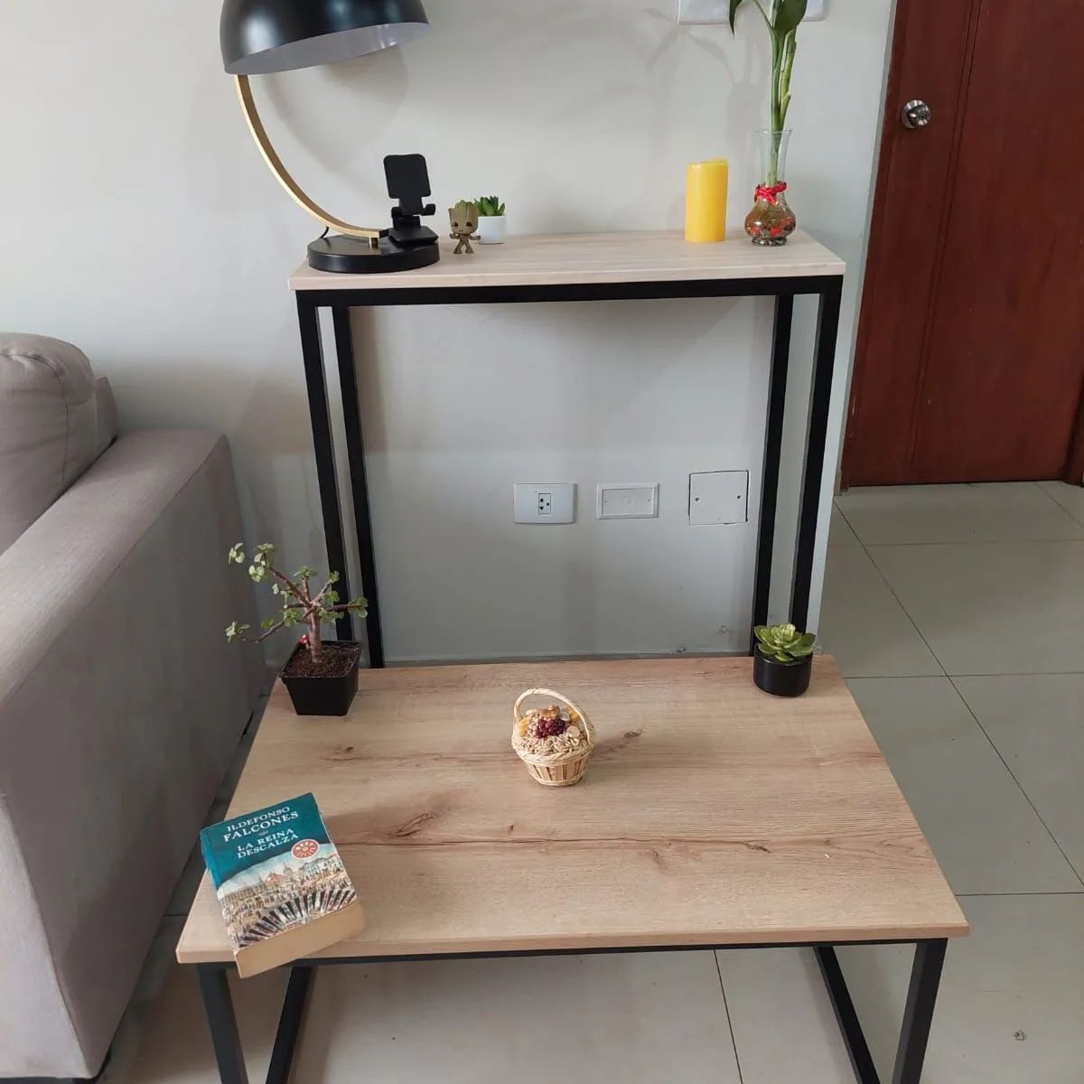 GENERICO - Mesa de centro industrial duna