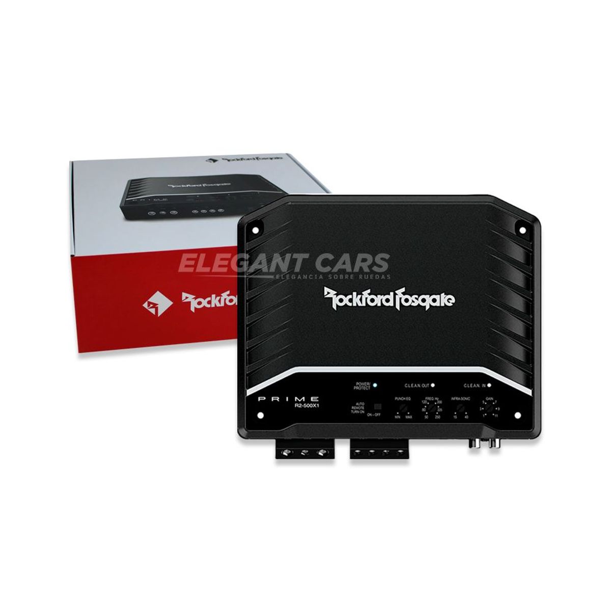 ROCKFORD FOSGAPE - Amplificador Monol Canal Rockford Fosgate R2-500x1