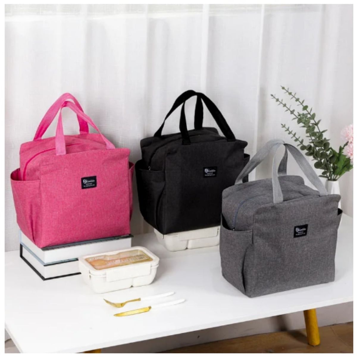 MINARI - Lonchera Térmica Fiambrera Portátil Impermeable 72L - Color aleatorio