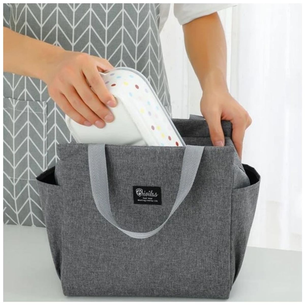 MINARI - Lonchera Térmica Fiambrera Portátil Impermeable 72L - Color aleatorio