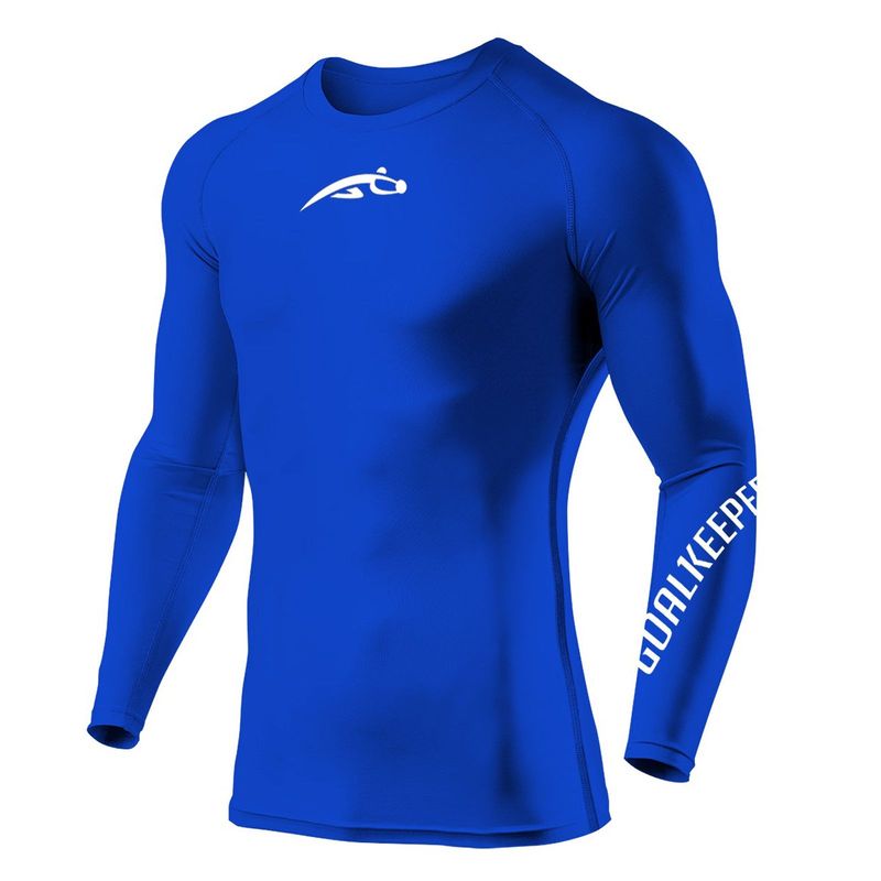 GENERICO - Polo licra compresor gk  azulino