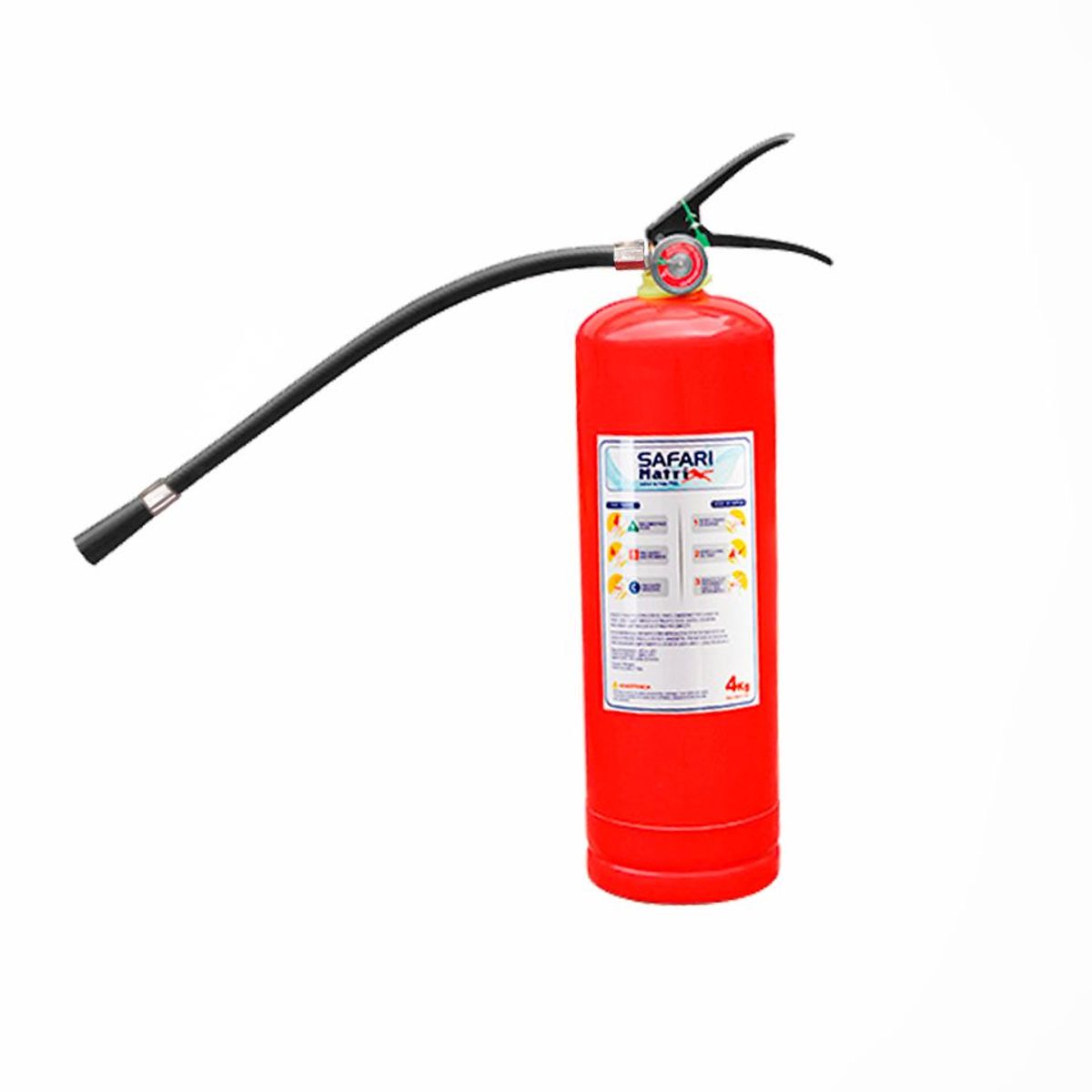 SAFARI - EXTINTOR PQS 4KG ZFE-04P MATRIX