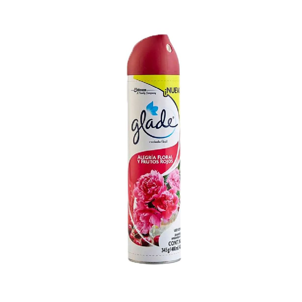 GLADE - AMBIENTADOR SPRAY FLORAL FRUTOS ROJOS 400 ML GLADE