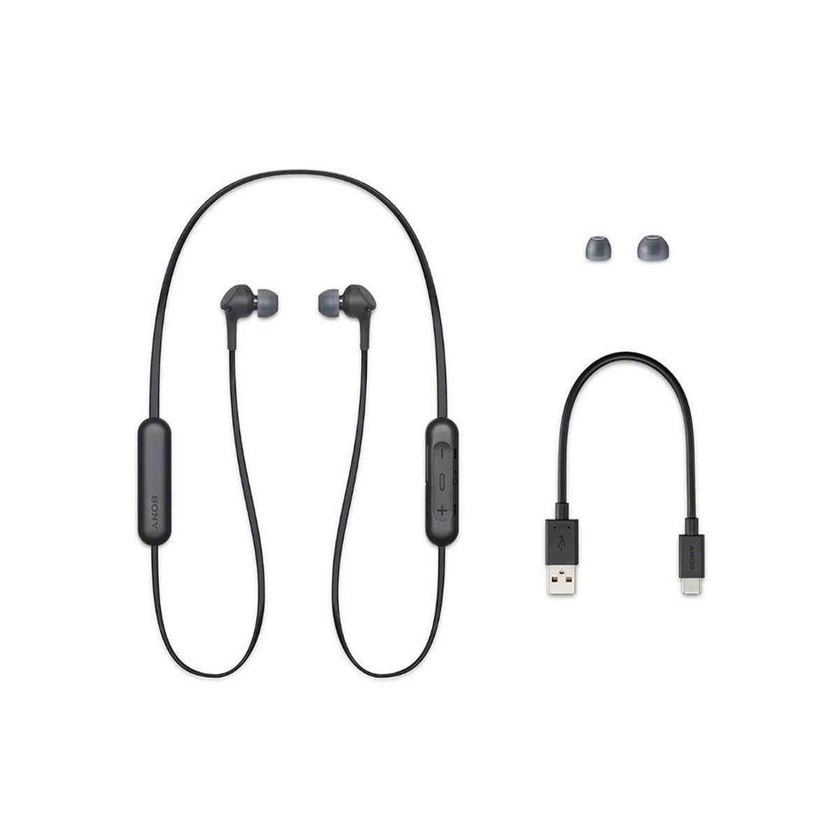 SONY - Sony WI-XB400 Audífono Deportivo Bluetooth Premium - Negro