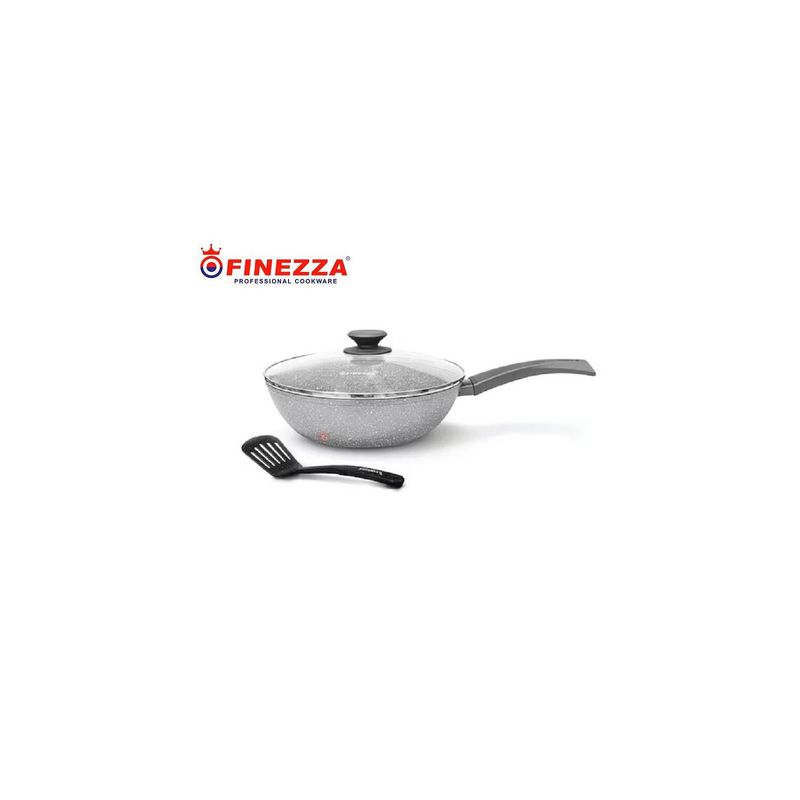 FINEZZA - Sarten Wok Ultragranito 26cm Antiadherente FZ-W326TM