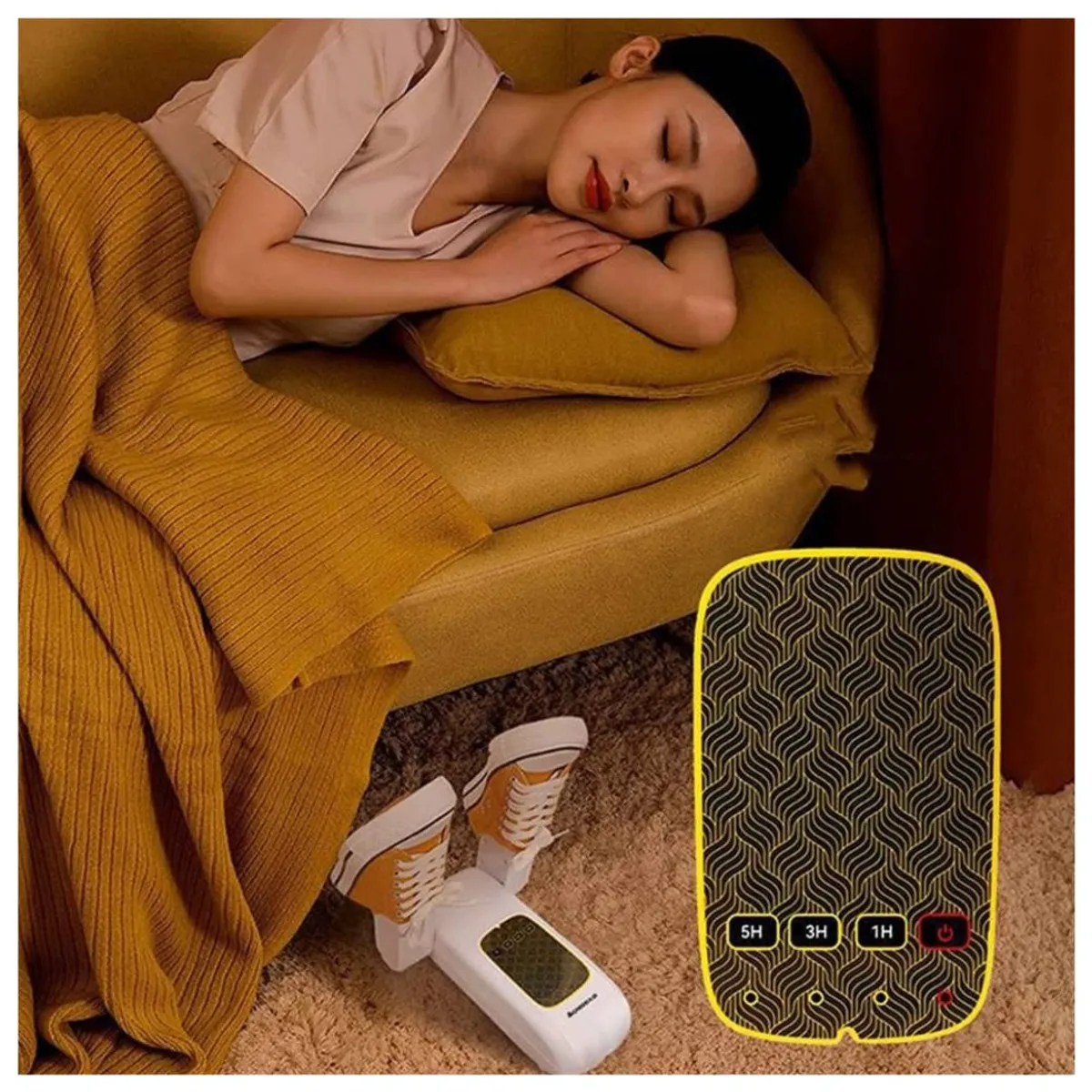 INSPIRA MARKET - Máquina secadora de zapatos eléctrica