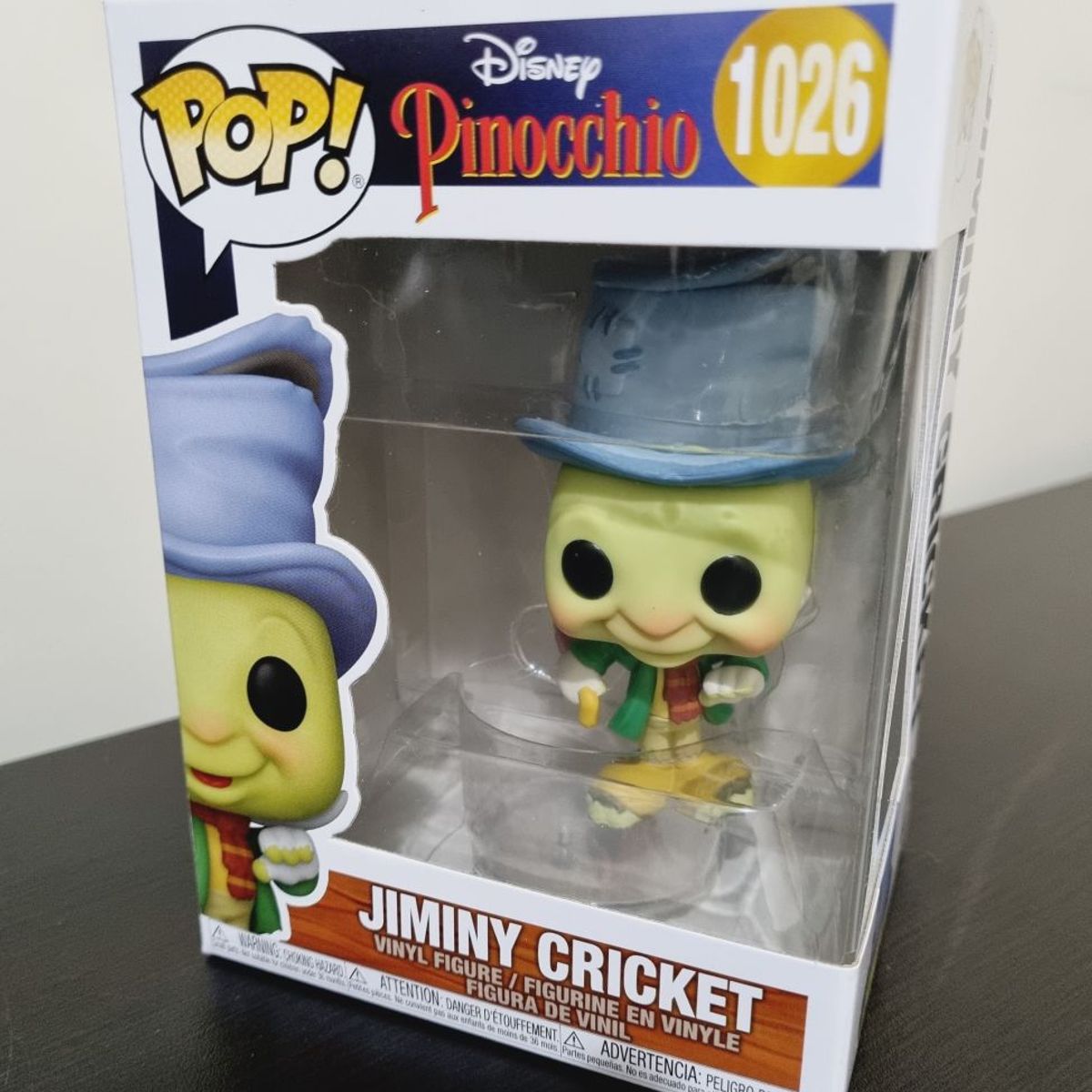 FUNKO - Funko Pop Jiminy Cricket - Pinocchio Disney Pinocho Grillo