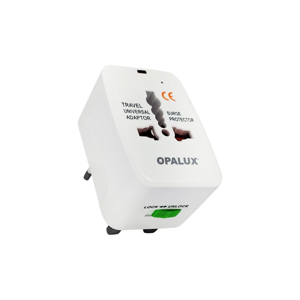 OPALUX - Adaptador Enchufe Multiple con Toma Tierra OP-931-L OPALUX