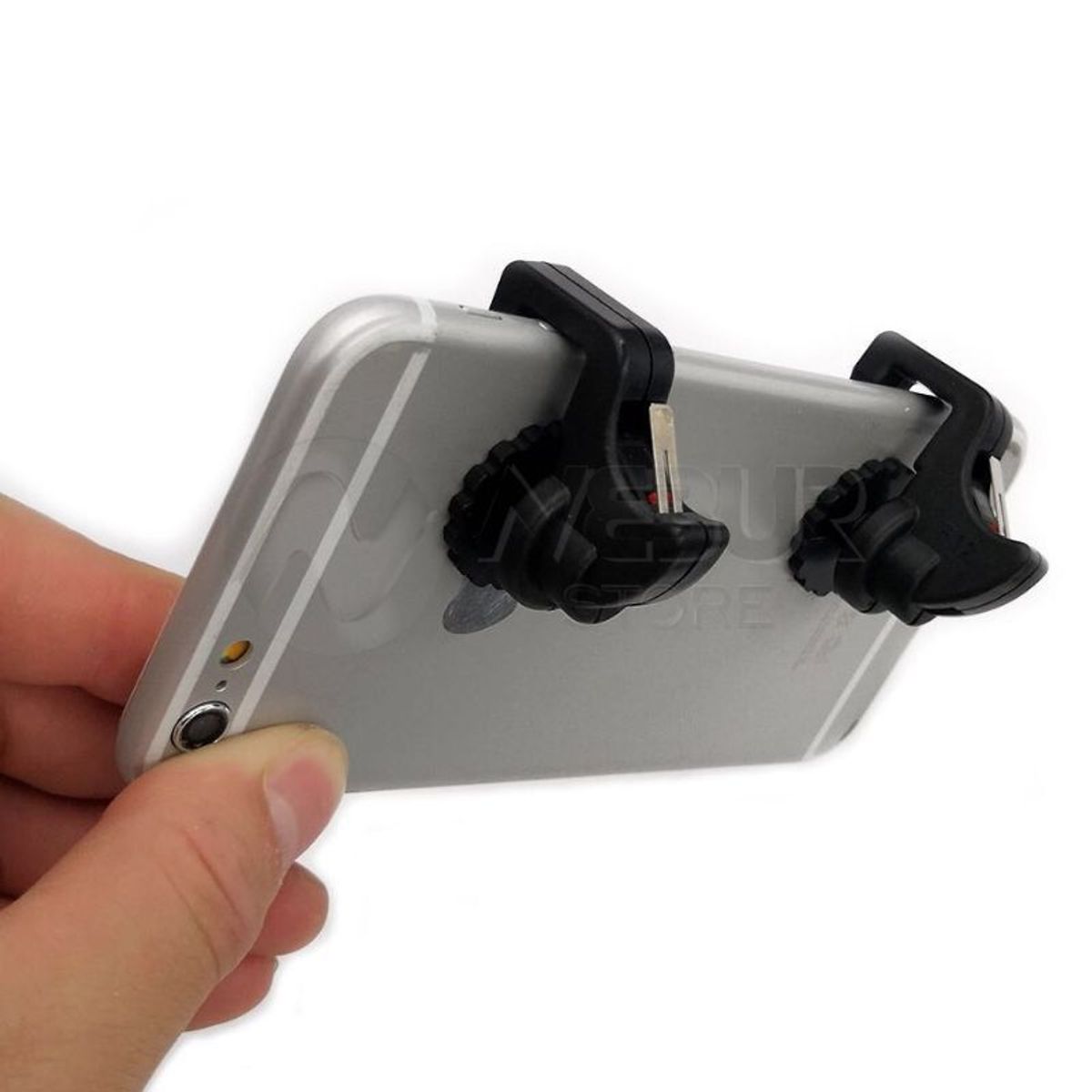 GENERICO - Gatillos Botones L1 R1 Gear Negro Celular Juego Shooter Pubg FreeFire