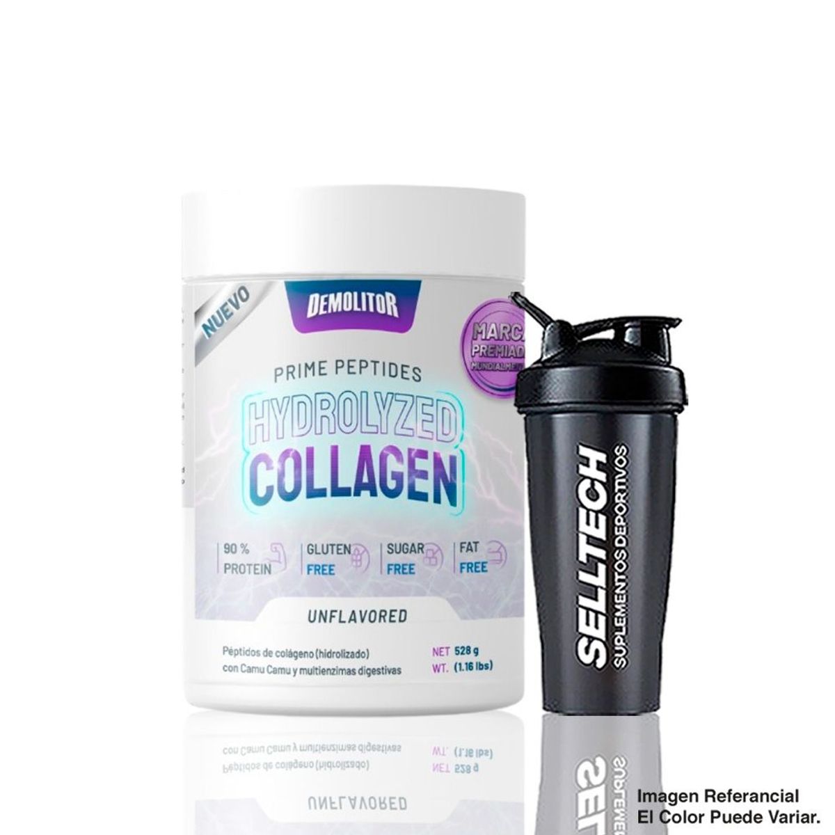 DEMOLITOR - Colágeno Hidrolizado Demolitor Hydrolyzed Collagen 528gr