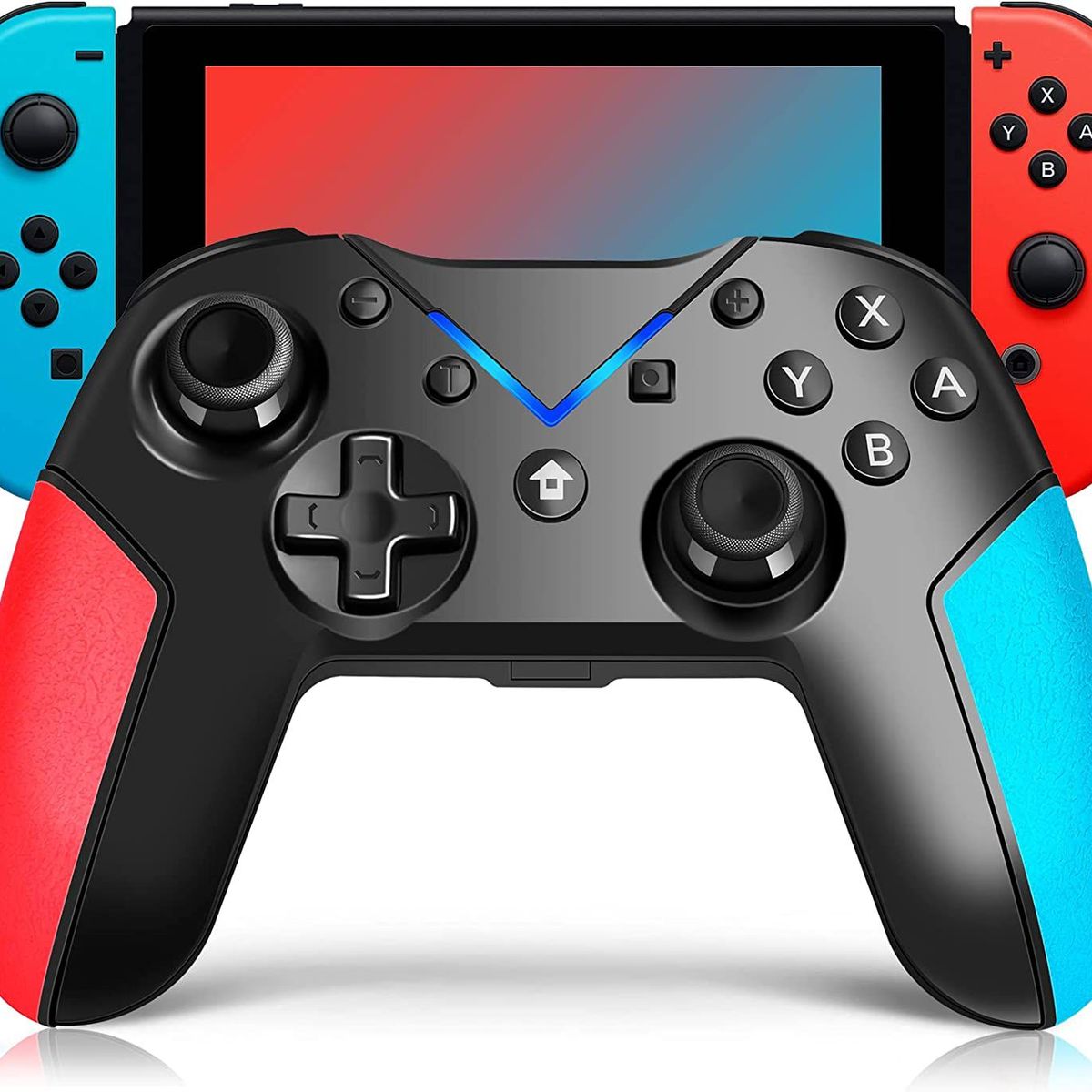SEISA - Mando para Nintendo Switch Pro Inalámbrico Controller compatible PC