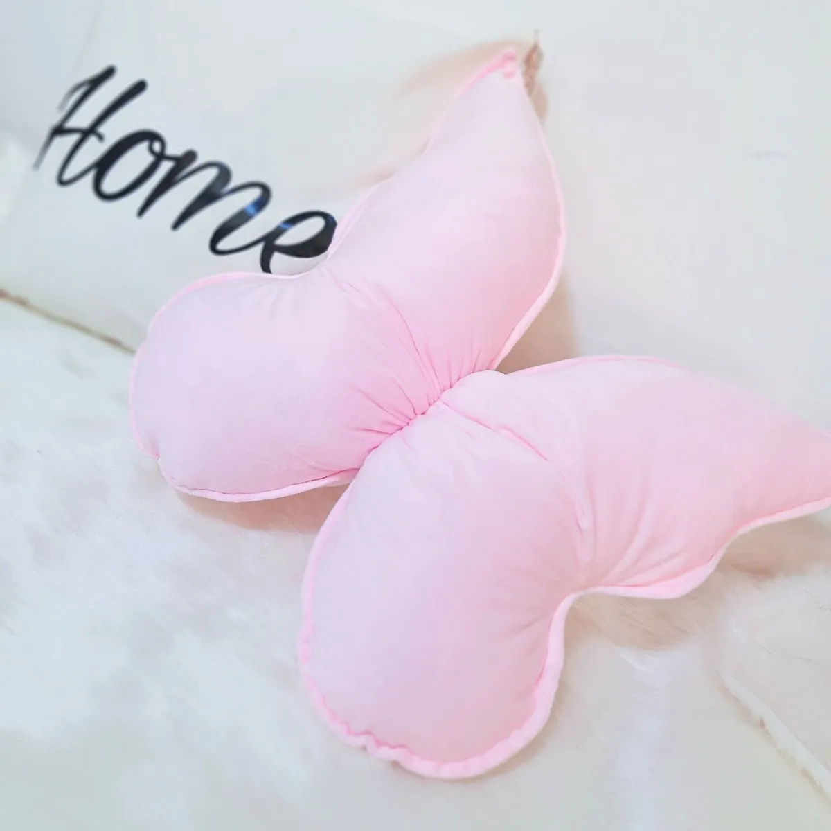 GENERICO - Cojín Mariposa de Terciopelo