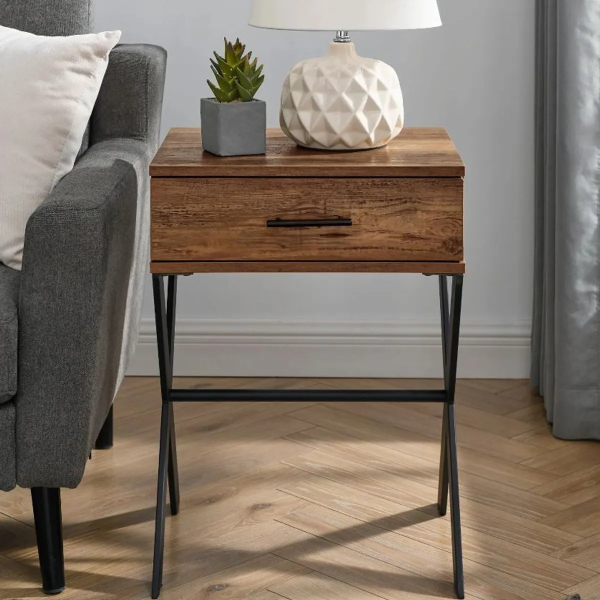 VENTITAS HOME - Mesa Auxiliar Claudia Ventitas Home Caramelo