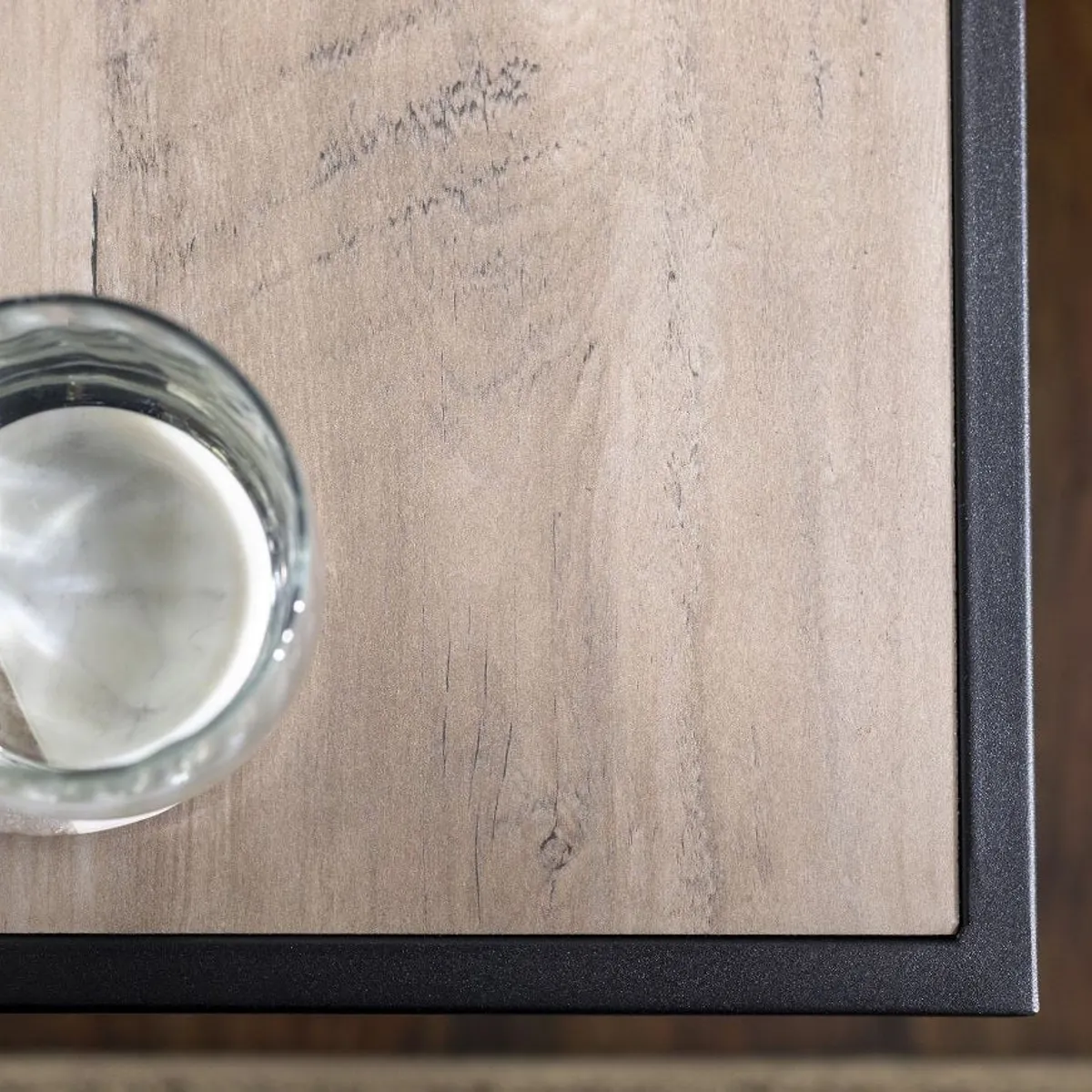 VENTITAS HOME - Mesa Auxiliar Tipo C Lynette Ventitas Home Nácar