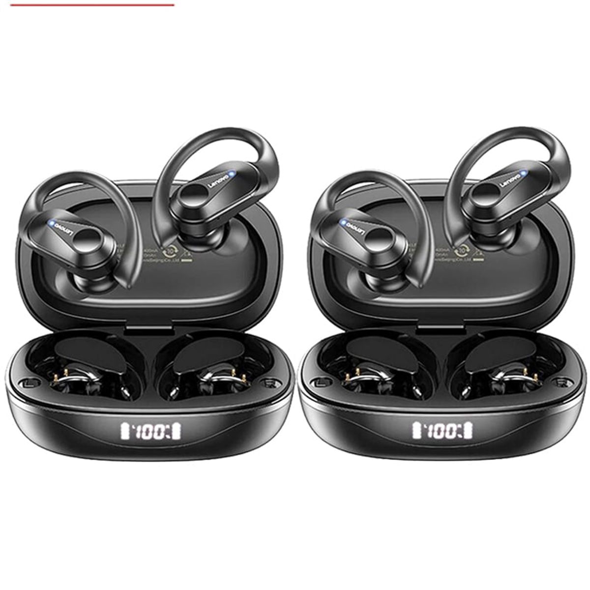 LENOVO - 2SET Audifonos Lenovo LP75  Tws Auriculares Bluetooth 53 Earphone-Ngero