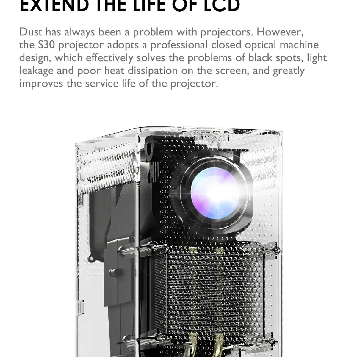 TOUMI - Toumi S3 proyector 4K WiFi 1080P 2 y 16G BT Android10