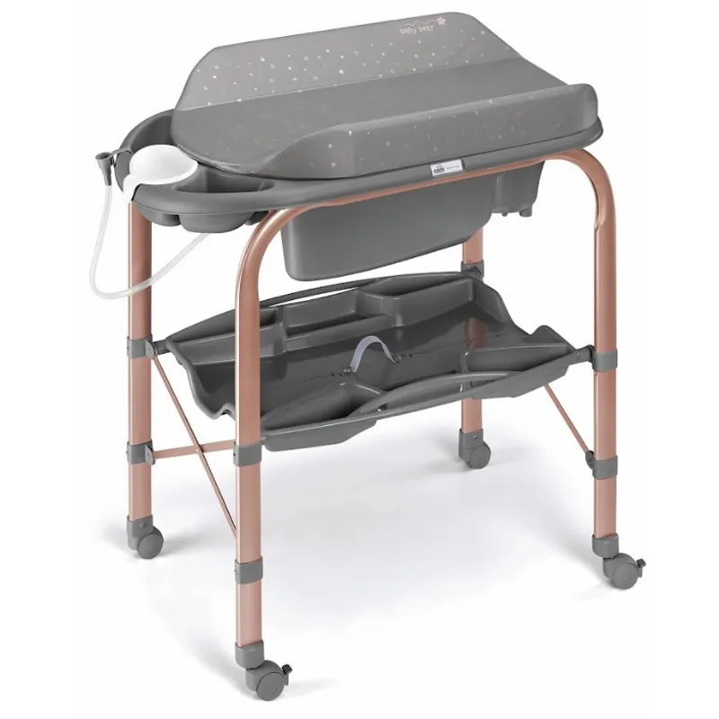 CAM IL MONDO DEL BAMBINO - CAM BAÑERA CAMBIADOR PLEGABLE CAMBIO GRIS GOLDEN