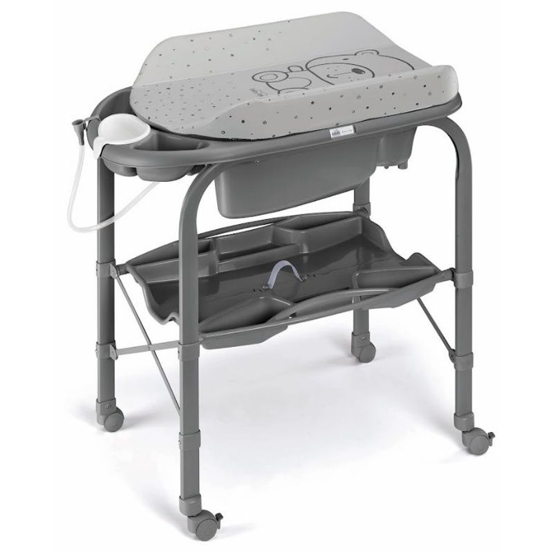 CAM IL MONDO DEL BAMBINO - CAM BAÑERA CAMBIADOR PLEGABLE CAMBIO GRIS