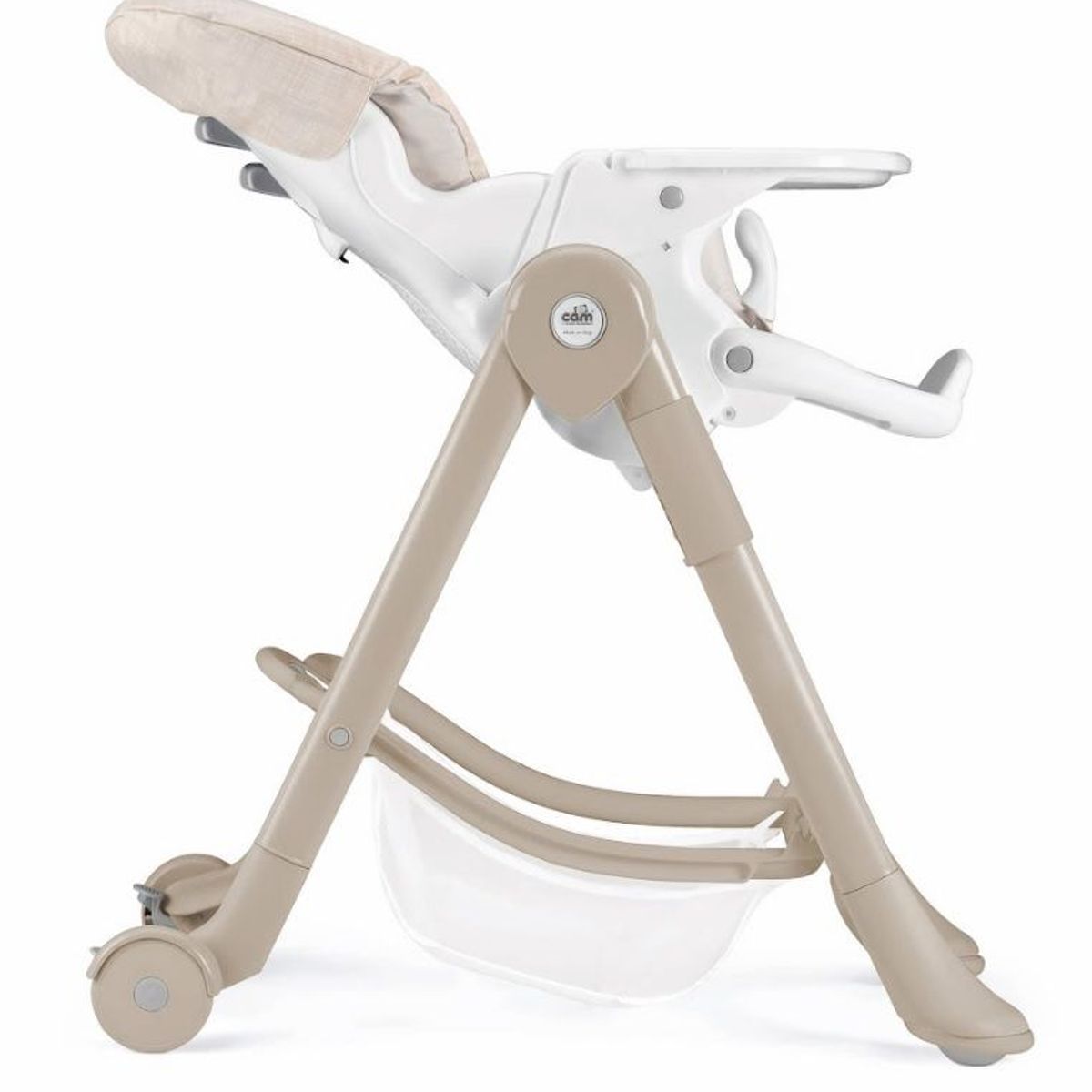 CAM IL MONDO DEL BAMBINO - CAM SILLA DE COMER CAMPIONE BEIGE OSO BLANCO