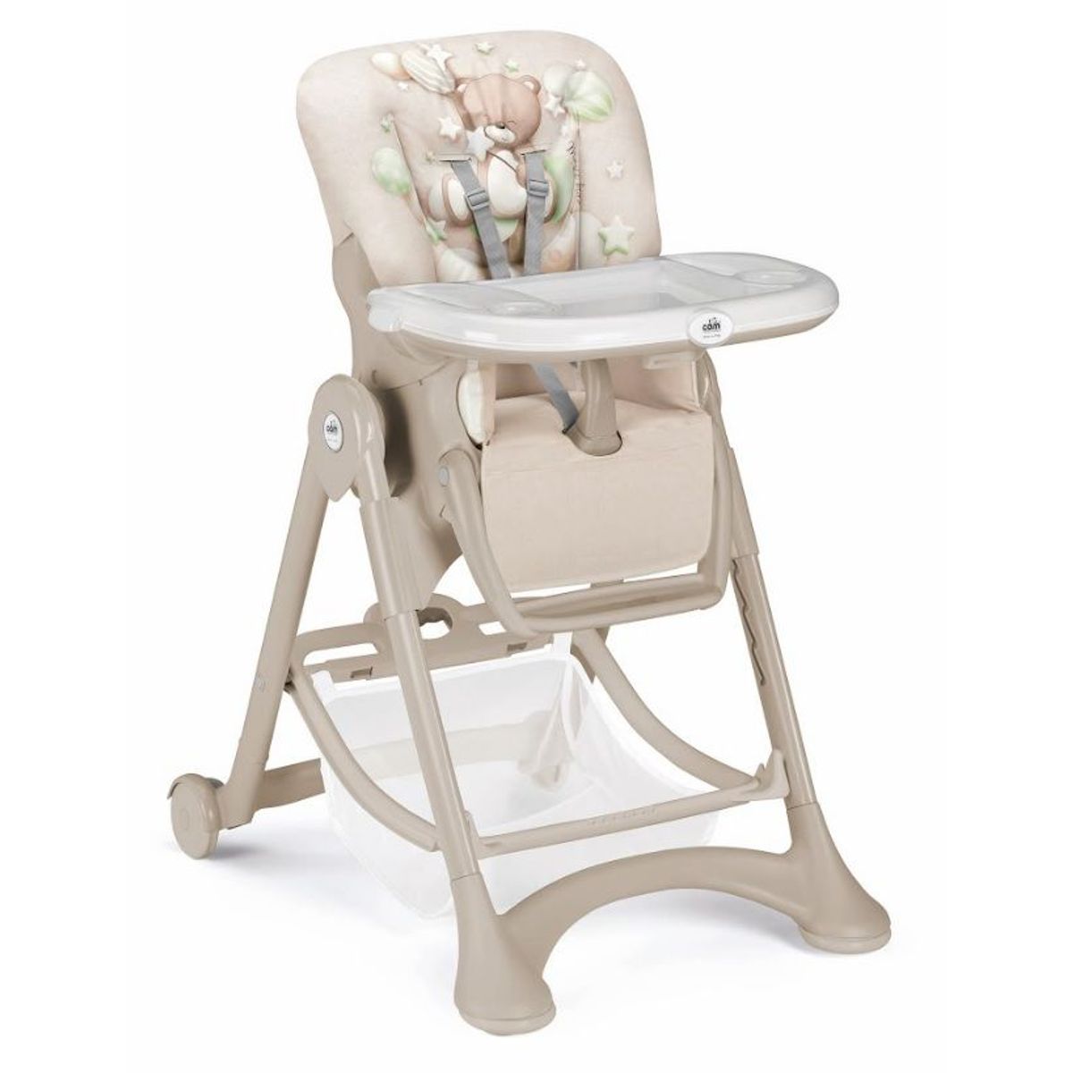 CAM IL MONDO DEL BAMBINO - CAM SILLA DE COMER CAMPIONE BEIGE OSO