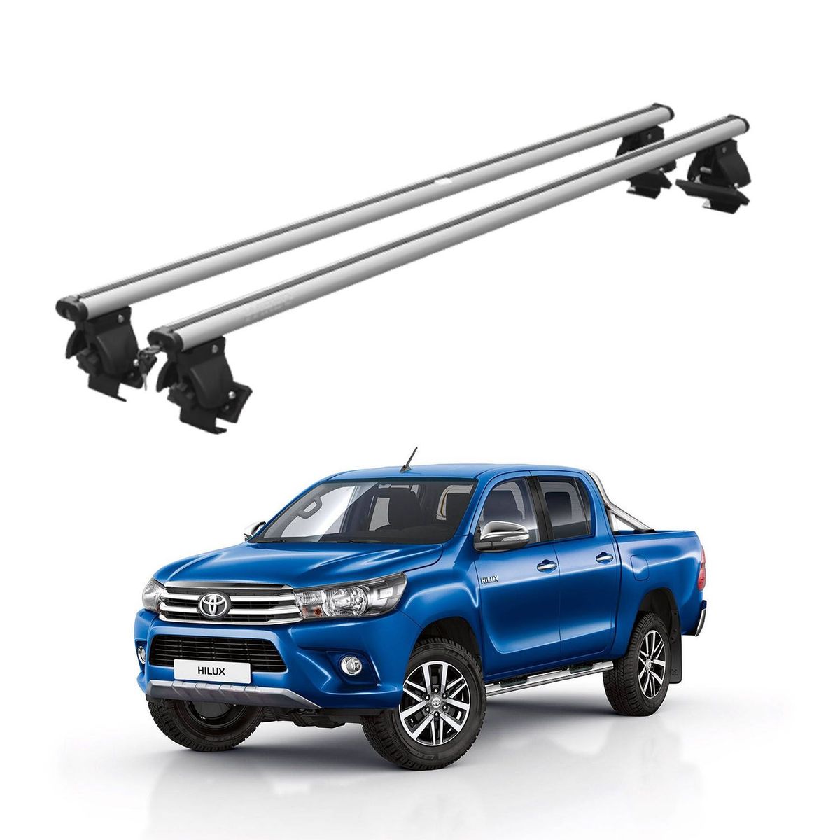 GENERICO - BARRA DE TECHO AJUSTABLE 52 ALUMINIO WINBO