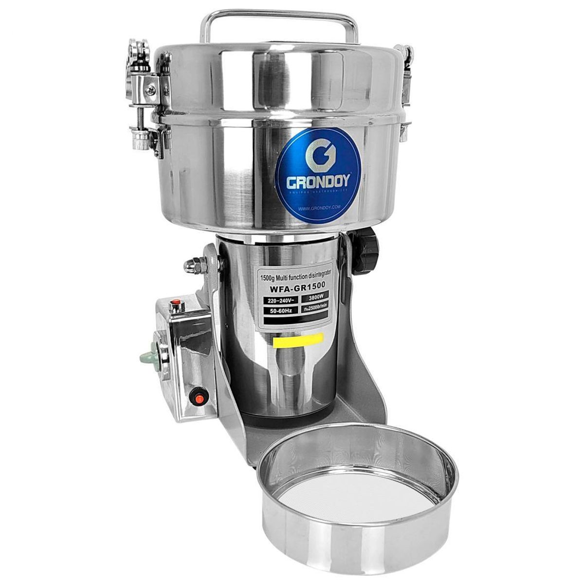 GRONDOY - Molino Pulverizador de 1.5 Kg GRONDOY