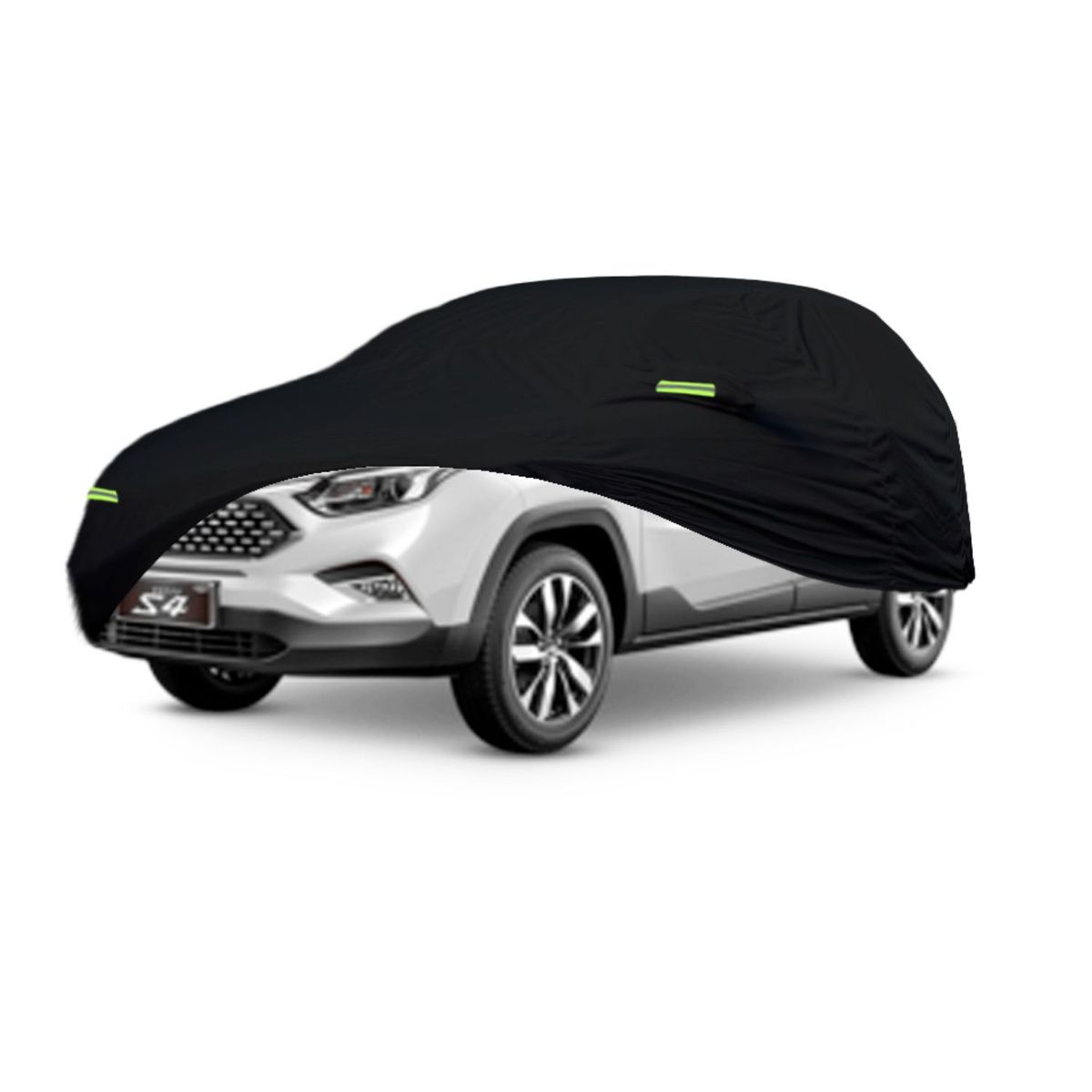 TECGO - PROTECTOR CUBIERTA FUNDA COBERTOR TIPO JAC S4 NEGRO