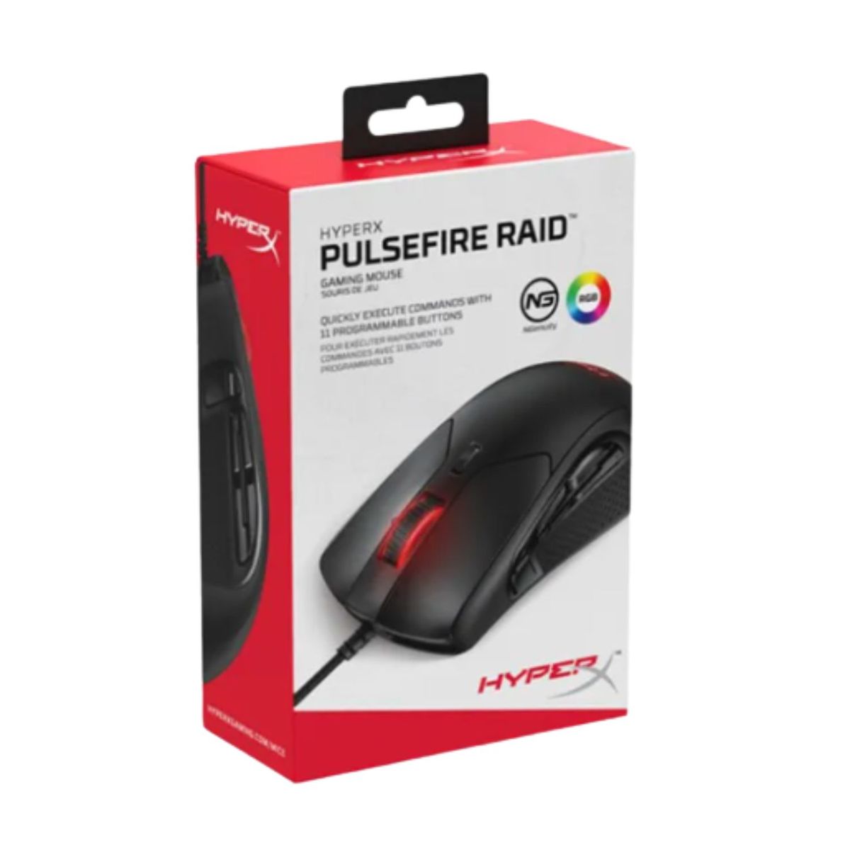 HYPERX - Hyperx Pulsefire Raid Rgb Mouse Gaming Hx-Mc005b