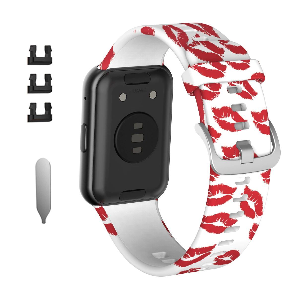 GENERICO - Correa Silicona Diseño para HUAWEI WATCH FIT - Beso