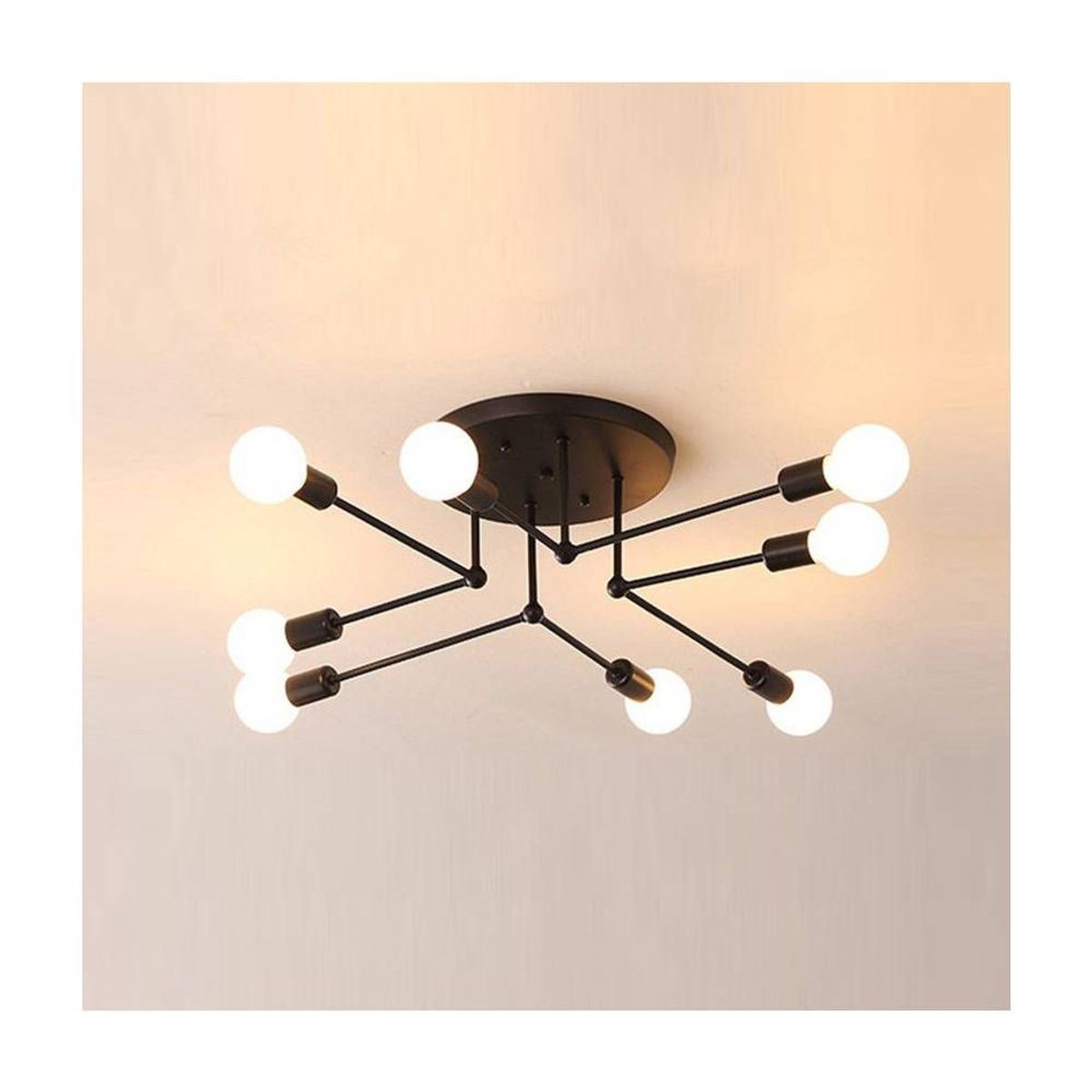 PUREPOWER - Lámpara de 6 focos metálica - Dorado