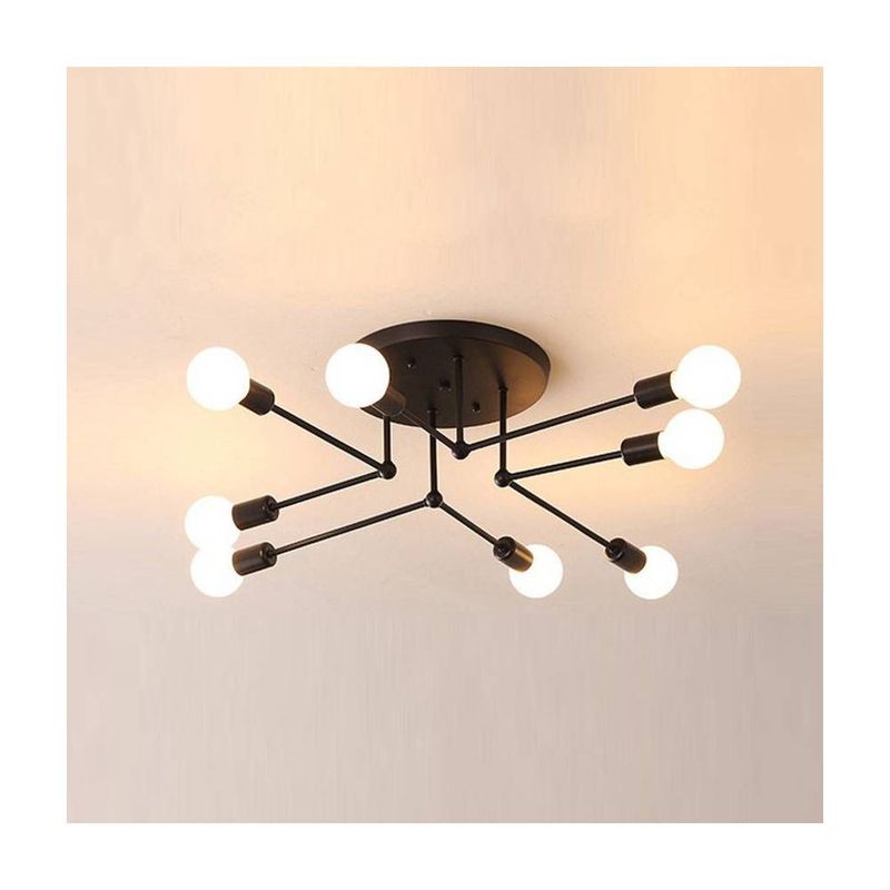 PUREPOWER - Lámpara de 6 focos metálica - Dorado