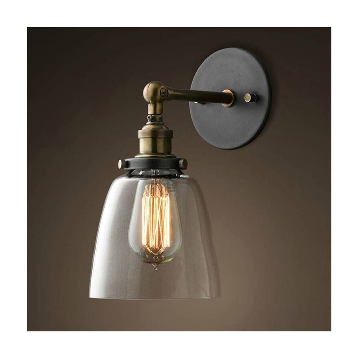 HOME NEAT - Lámparas de pared iluminación retro para e27 bombilla