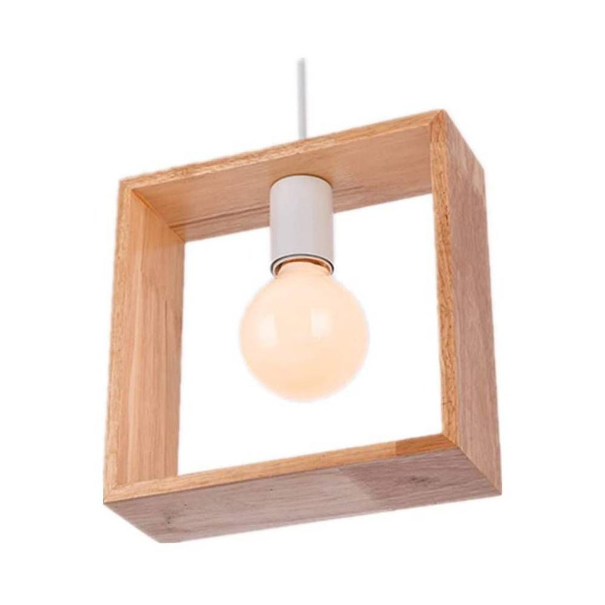 HOME NEAT - Home-neat moderna colgante de luz lámpara de techo e27 cuadrado