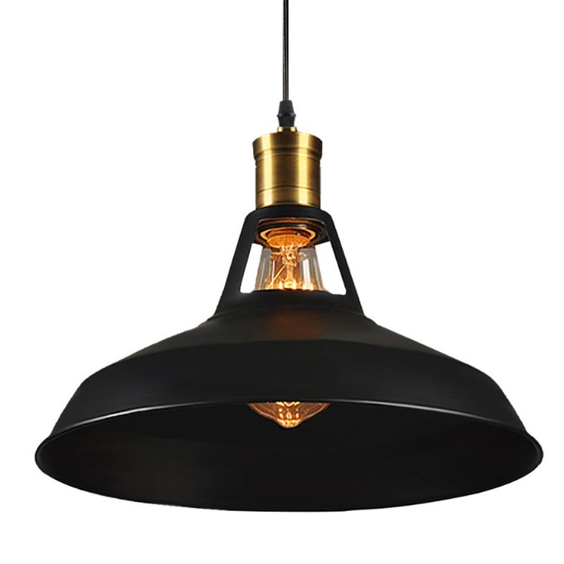 HOME NEAT - Home-neat lámpara colgante industrial vintage dia 27cm E27