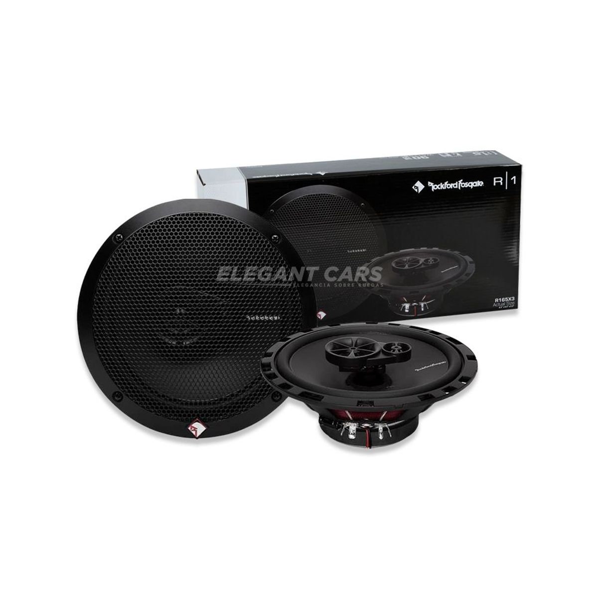 ROCKFORD FOSGAPE - Parlante 6.5 3-vias 90w R165x3 Rockford Fosgate