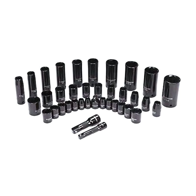 GENERICO - JUEGO DADOS IMPACTO 1/2" Y 3/8"  37PCS WORKTOOLS