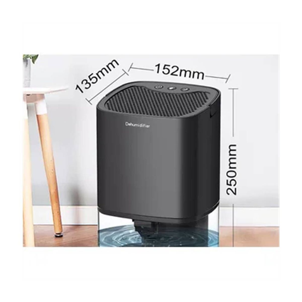 PUREPOWER - Deshumidificador Doméstico Secador Absorbente De Humedad