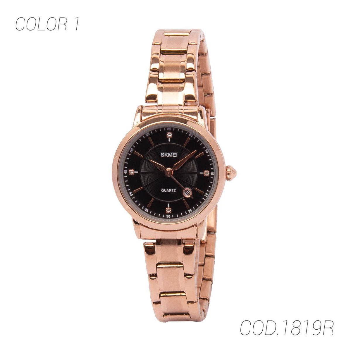 SKMEI - RELOJ ACUÁTICO MUJER 1819R SKMEI - Marron