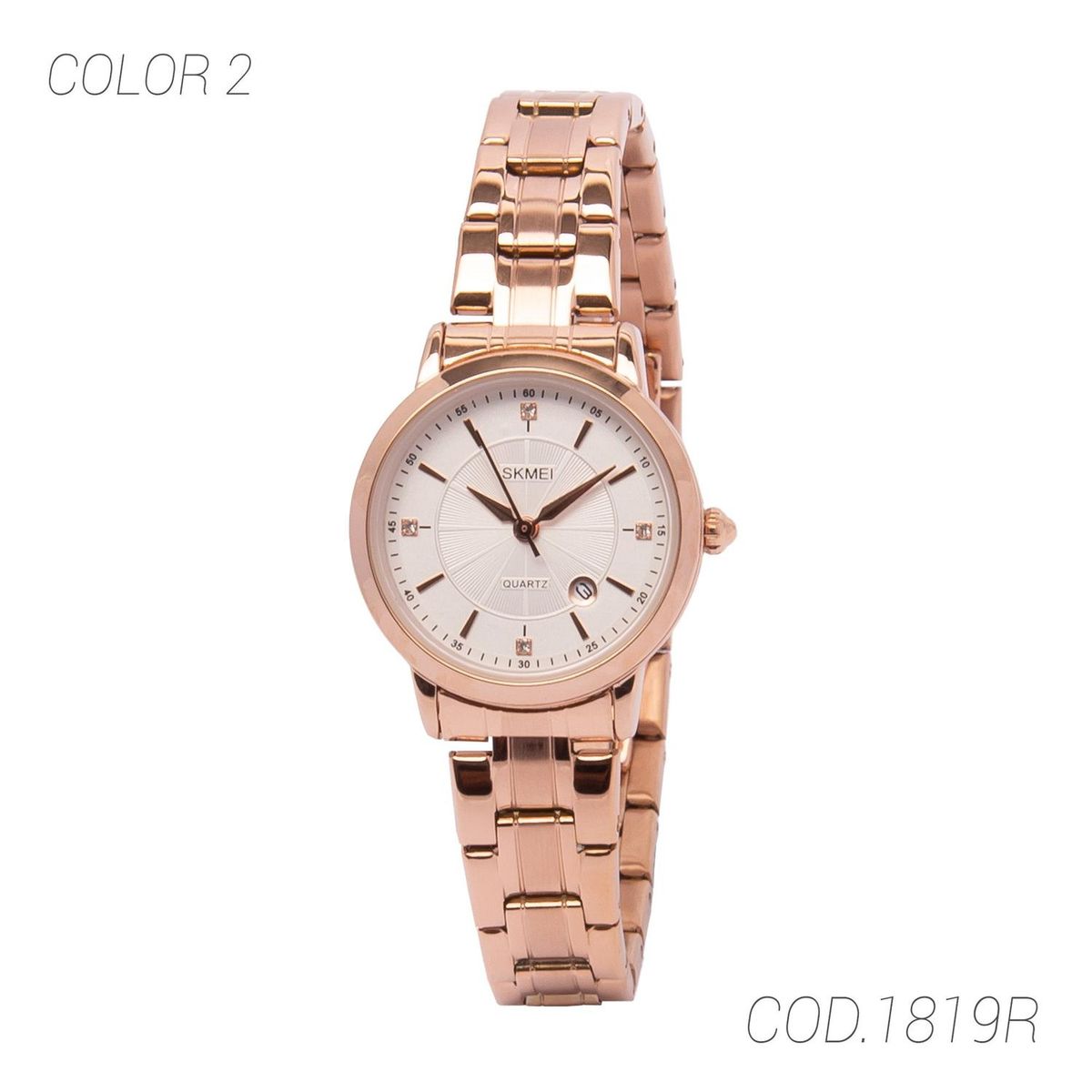 SKMEI - RELOJ ACUÁTICO MUJER 1819R SKMEI - Marron