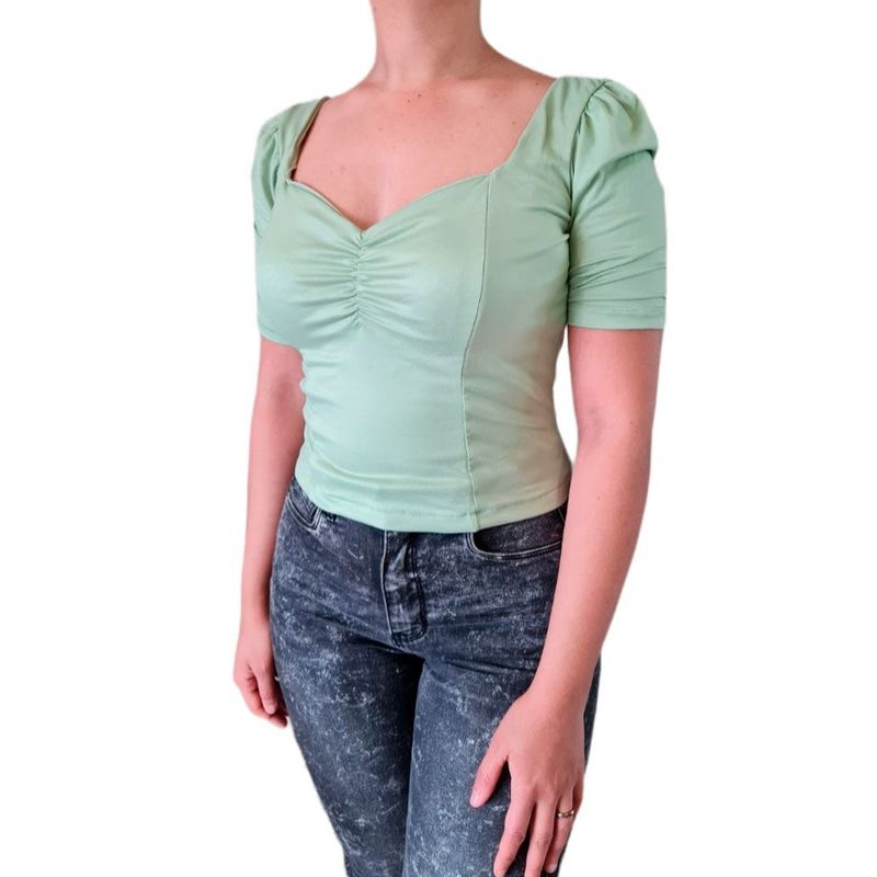 GENERICO - Blusa mujer Mirella  - Verde