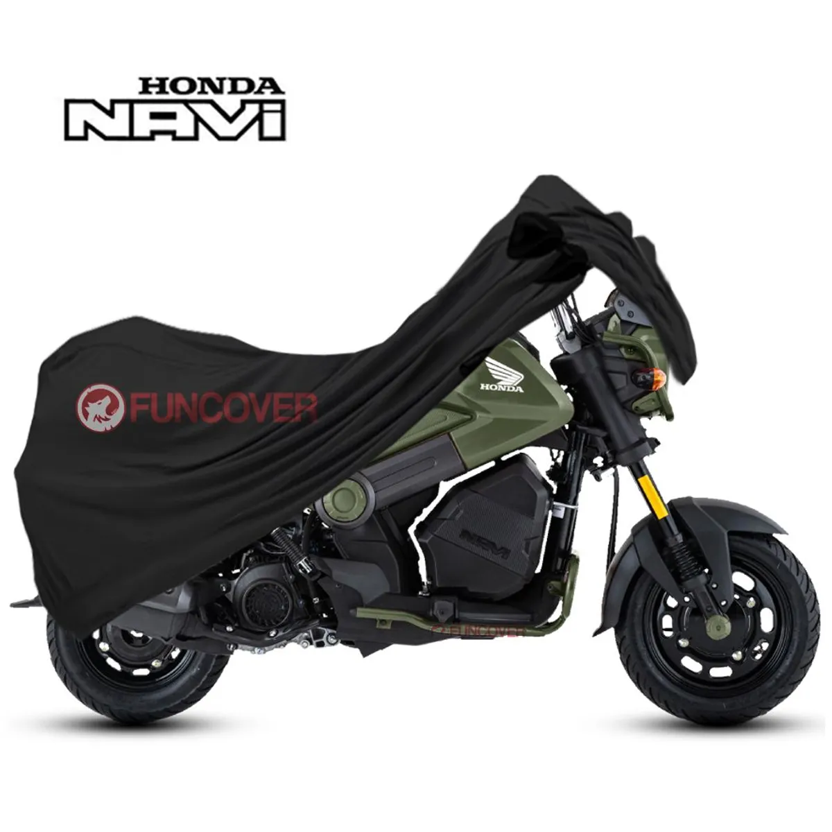FUNCOVER - Cobertor Honda Navi Funda Para Moto Impermeable Con Filtro Uv