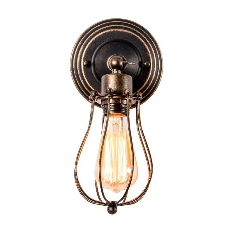 HOME NEAT - 2pcs lámparas de pared iluminación ajustable retro para e27 bombilla