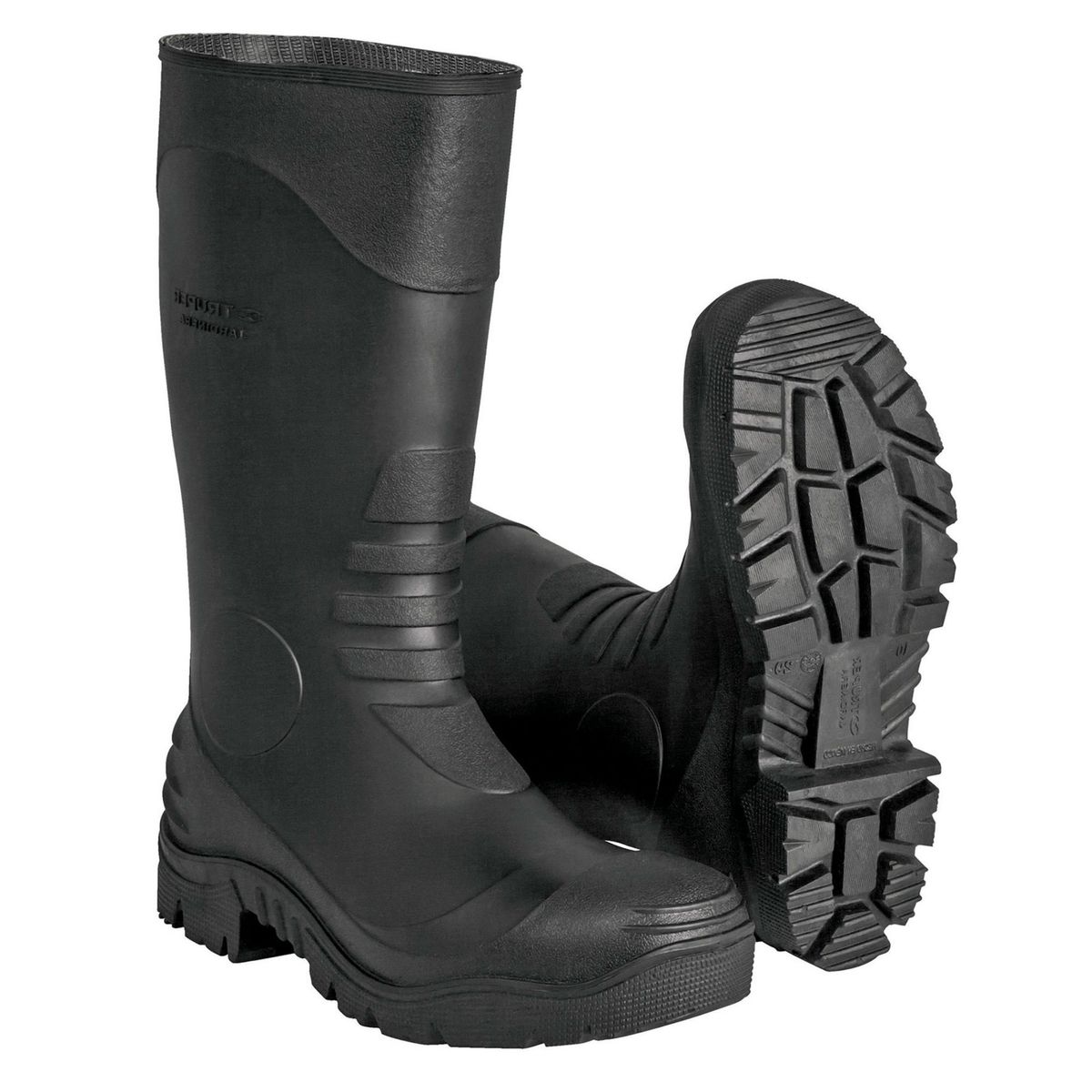 TRUPER - Botas PVC  talla 42.5 suela antiderrapante, Truper